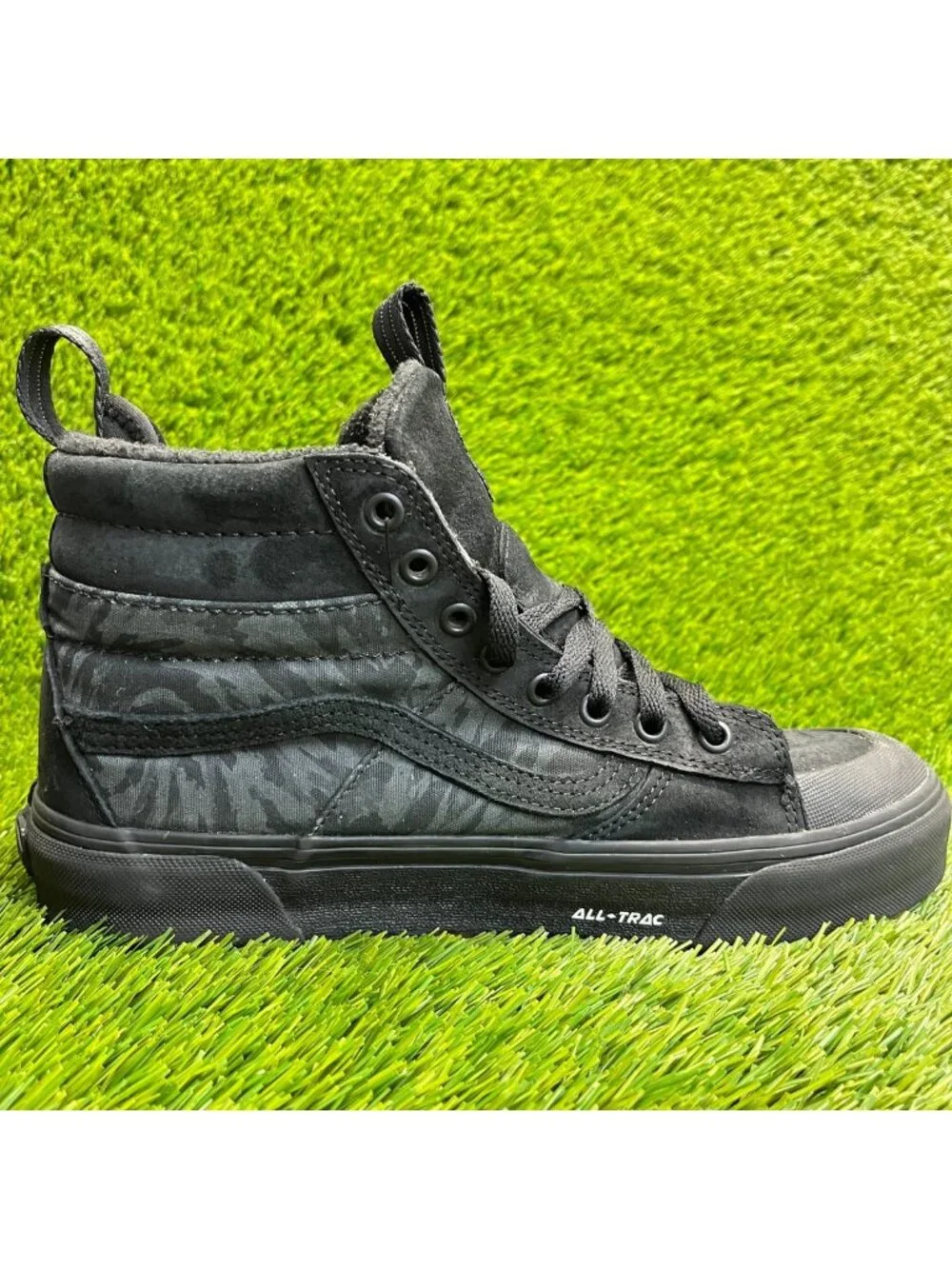 Vans Sk8-Hi MTE-2 Camo Black Mens Size 8.5 Womens 10 Athletic Shoes Sneakers